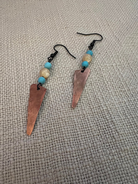 Coastal Copper Earrings