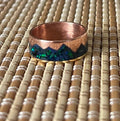 Mountain Horizon Inlay Ring
