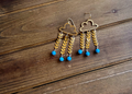Brass Turquoise Clouds